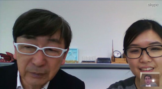Entrevista com Toyo Ito por ArchDaily via Skype